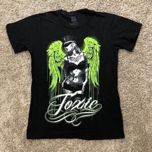 Women’s Black/Green “Toxic” Graphic Tee